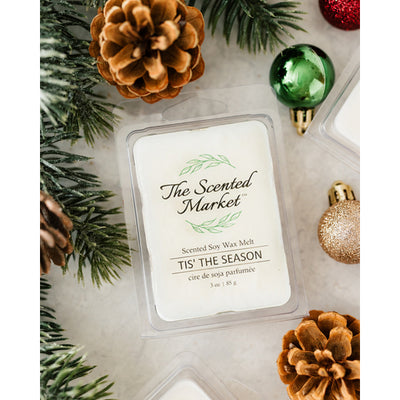 Tis' The Season Soy Wax Melts | Pack of 6 | The Scented Market | boogie + birdie