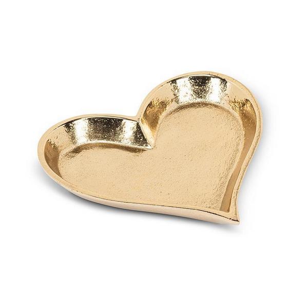 Heart Gold Trinket Dish | Trays + Holders | boogie + birdie