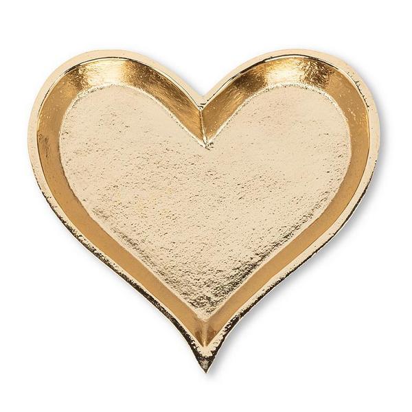 Heart Gold Trinket Dish | Trays + Holders | boogie + birdie