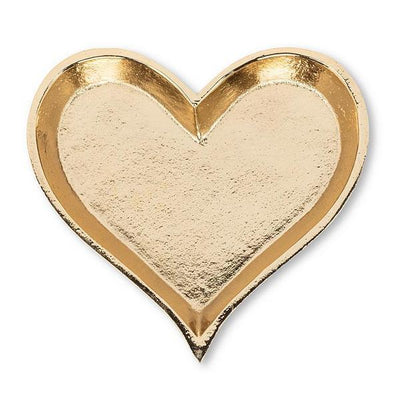 Heart Gold Trinket Dish | Trays + Holders | boogie + birdie
