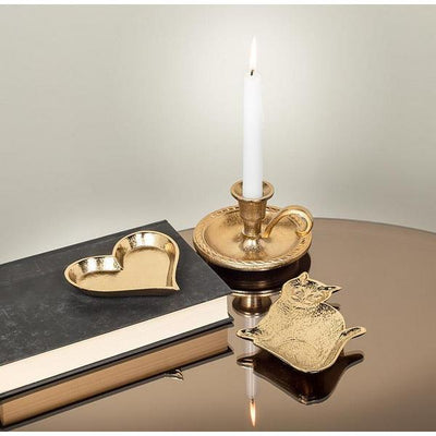 Heart Gold Trinket Dish | Trays + Holders | boogie + birdie