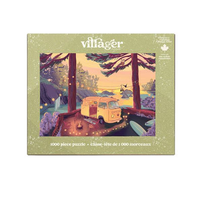 Twilight Campus 1000 Piece Puzzle | Villager Puzzles | boogie + birdie