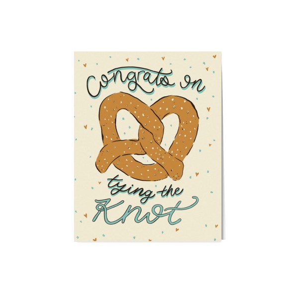 Tying the Knot Wedding Card (PRO081) | Paper Protege| boogie + birdie