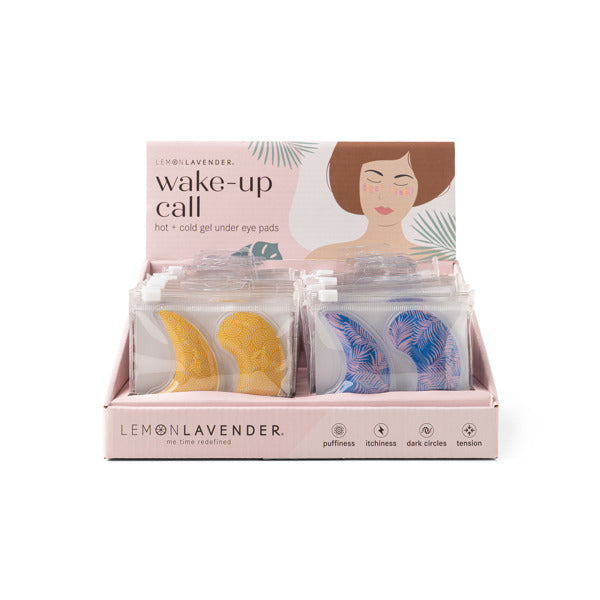 Wake Up Call Under Eye Pads | Lemon Lavender | boogie + birdie