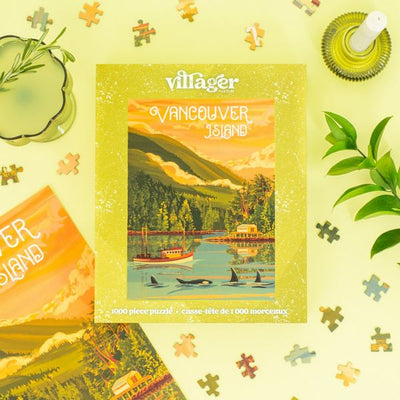 Vancouver Island 1000 Piece Puzzle | Villager Puzzles | boogie + birdie