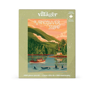 Vancouver Island 1000 Piece Puzzle | Villager Puzzles | boogie + birdie