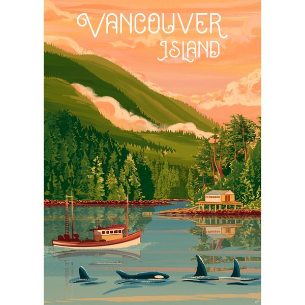 Vancouver Island 1000 Piece Puzzle | Villager Puzzles | boogie + birdie