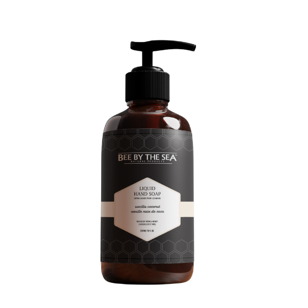 Vanilla Coconut Hand Soap 8oz | Bee by the Sea | boogie + birdie