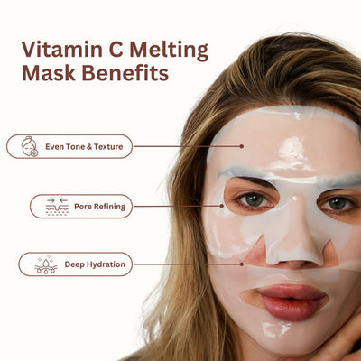 Vitamin C Melting Hydrogel Mask | Maskeraide | boogie + birdie