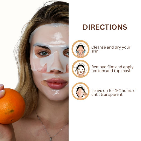 Vitamin C Melting Hydrogel Mask | Maskeraide | boogie + birdie