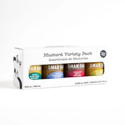 White Mustard Variety Pack | Smak Dab | boogie + birdie