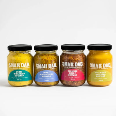 White Mustard Variety Pack | Smak Dab | boogie + birdie