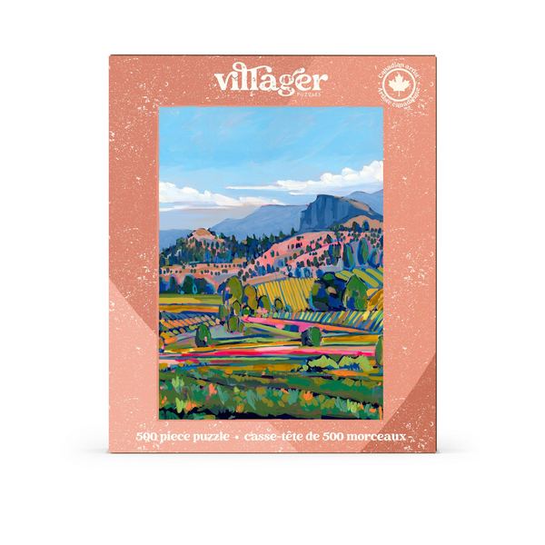 Wine Country 500 Piece Puzzle | Villager Puzzles | boogie + birdie