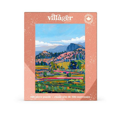 Wine Country 500 Piece Puzzle | Villager Puzzles | boogie + birdie