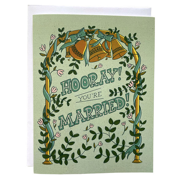 Wedding Bells Arch Wedding Card | Carabara Designs | boogie + birdie