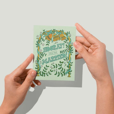 Wedding Bells Arch Wedding Card | Carabara Designs | boogie + birdie