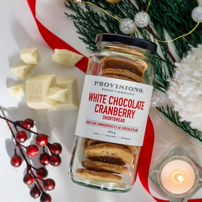 White Chocolate Cranberry Shortbread | Provisions Food Company | boogie + birdie