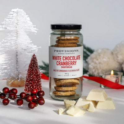 White Chocolate Cranberry Shortbread | Provisions Food Company | boogie + birdie