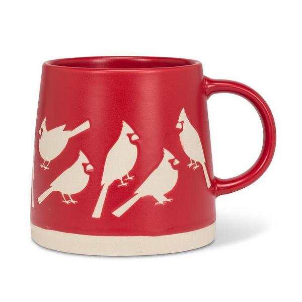Red Cardinal Mug (27-artisan-116) | Kitchen | boogie + birdie