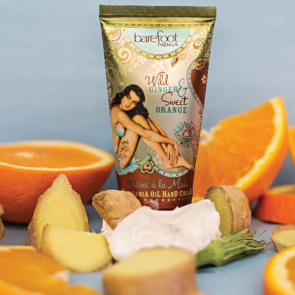 Wild Ginger & Sweet Orange Hand Cream | Barefoot Venus | boogie + birdie