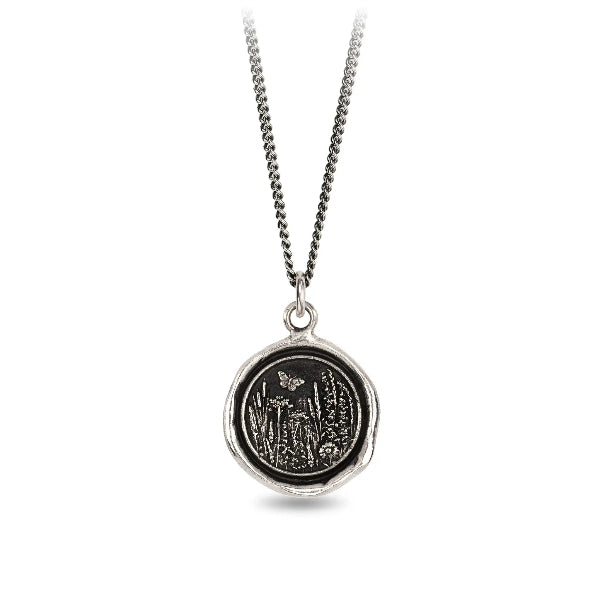 Silver Wild At Heart Talisman Necklace | Pyrrah | boogie + birdie
