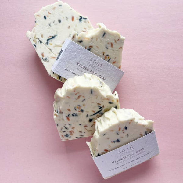 Wildflower Soap Bar | SOAK Bath Co. | boogie + birdie