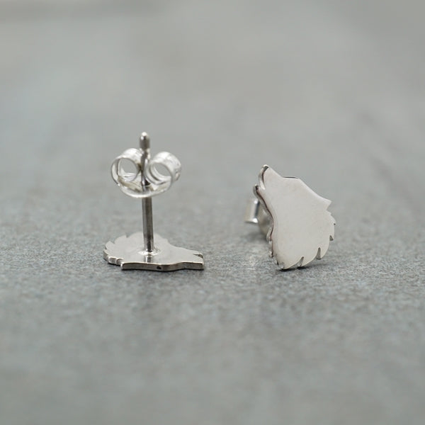 Wolf Stud Earrings | boogie + birdie
