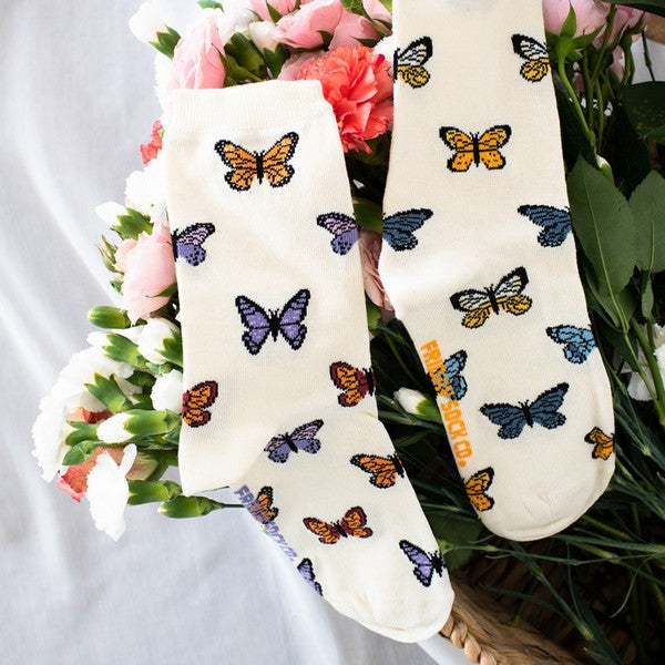 Women's Butterfly Socks | Friday Sock Co. | boogie + birdie
