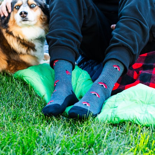 Women's Ladybug Merino Wool Socks | Friday Sock Co. | boogie + birdie