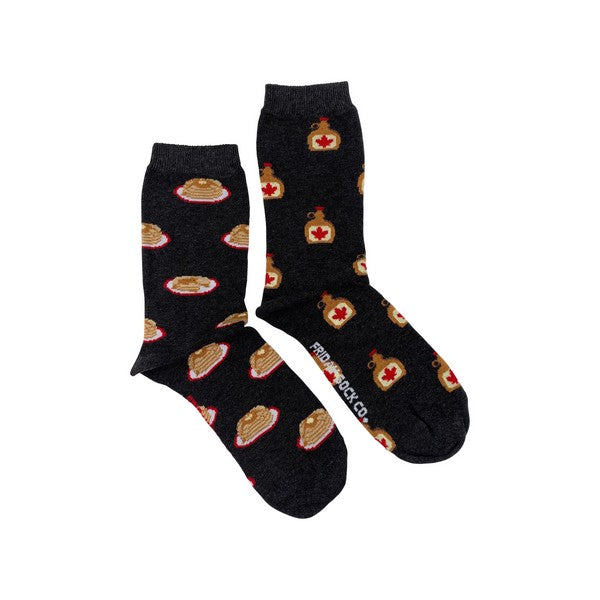 Women's Maple Syrup & Pancakes Socks | Friday Sock Co. | boogie + birdie
