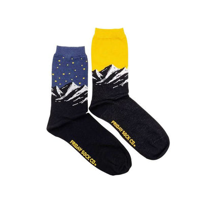 Women's Mountain, Stars & Sunsets Socks | Friday Sock Co. | boogie + birdie