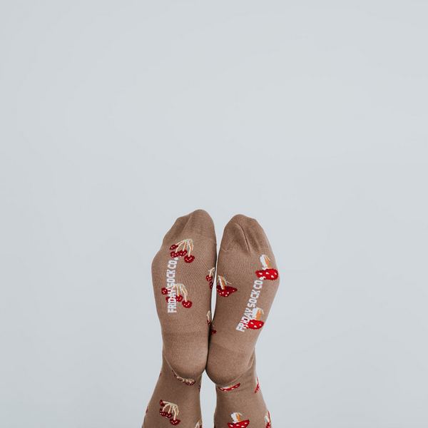 Women's Mushroom Socks | Friday Sock Co. | boogie + birdie