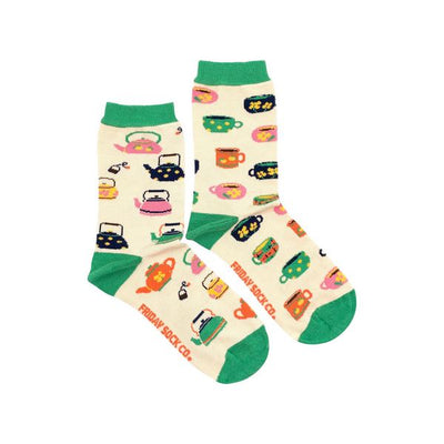 Women's Tea Kettle Socks | Friday Sock Co. | boogie + birdie