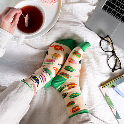 Women's Tea Kettle Socks | Friday Sock Co. | boogie + birdie