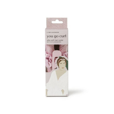 Satin Hair Curlers | Lemon Lavender | boogie + birdie