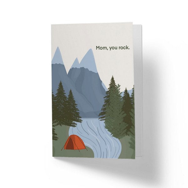 Mom You Rock Mother's Day Card | ritual & fern | boogie + birdie

