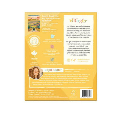 Yukon Road Trip 1000 Piece Puzzle | Villager Puzzles | boogie + birdie