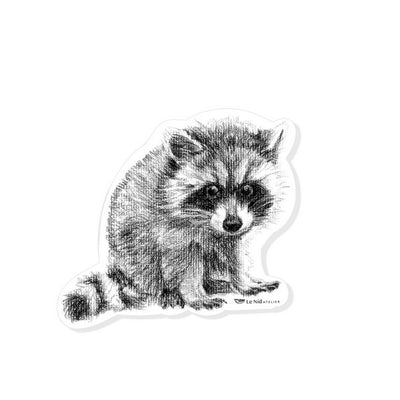 Raccoon Sticker | Le Nid Atelier | boogie + birdie