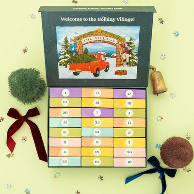 Village Christmas Puzzle Advent Calendar | Villager Puzzles | boogie + birdie