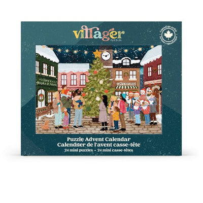 Village Christmas Puzzle Advent Calendar | Villager Puzzles | boogie + birdie