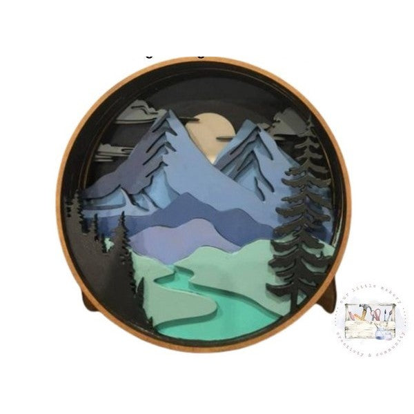 Adventure Awaits Shadow Box Kit | Our Little Makery | boogie + birdie