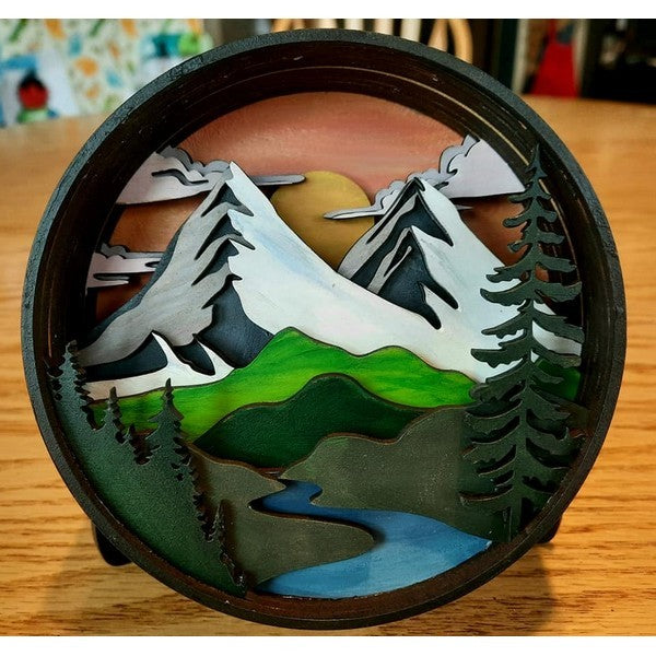 Adventure Awaits Shadow Box Kit | Our Little Makery | boogie + birdie