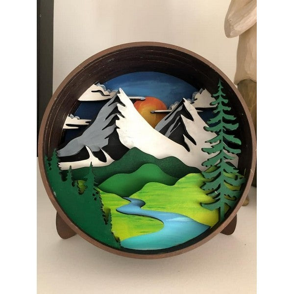 Adventure Awaits Shadow Box Kit | Our Little Makery | boogie + birdie