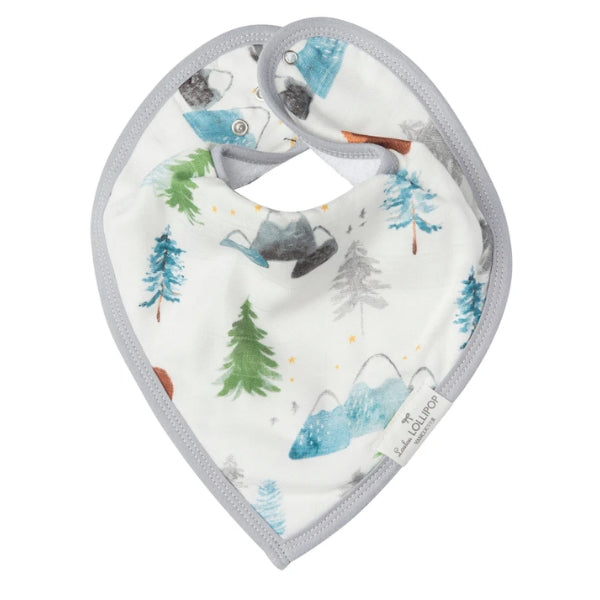 Adventure Begins Bandana Bib Set (BIBADV) | Loulou Lollipop | boogie + birdie