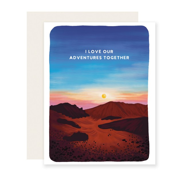 Adventures Together Love Card | Slightly Stationery | boogie + birdie