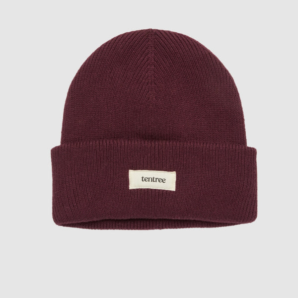 Burgundy Alden Beanie | tentree | boogie + birdie
