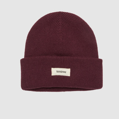 Burgundy Alden Beanie | tentree | boogie + birdie