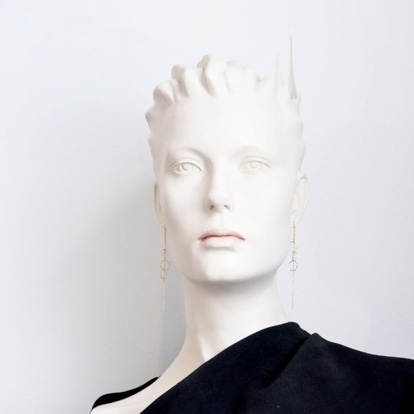 Gold Allegra Ear Drapes | Pursuits | boogie + birdie