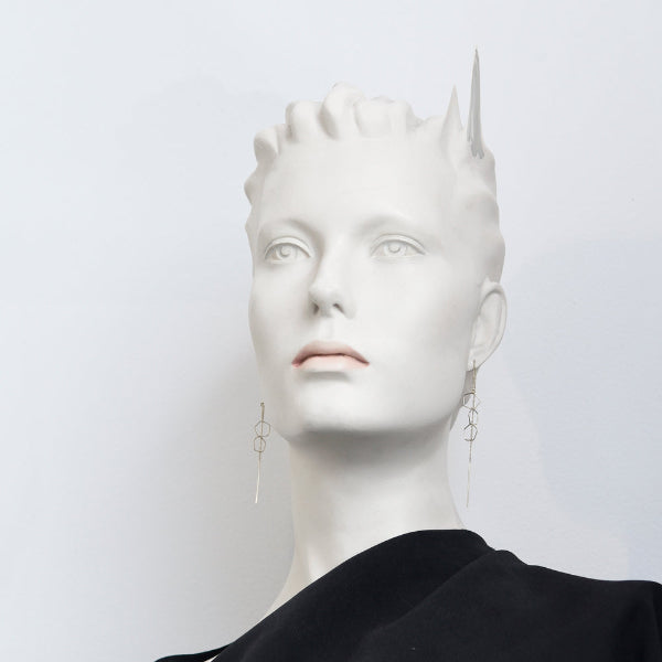 Silver Allegra Ear Drapes | Pursuits | boogie + birdie