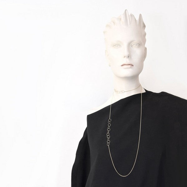 Gold Allegra Necklace | Pursuits Jewellery | boogie + birdie